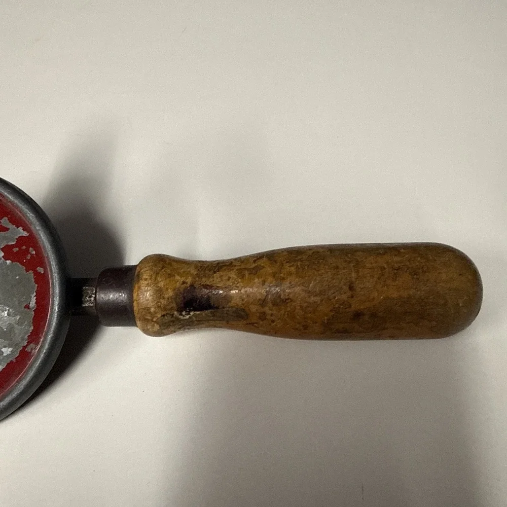 Vintage Egg Beater Hand Drill Red Gear Made in USA Wood‎ Working Manual Tool